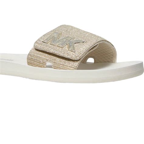 michael kors slip on sandals|michael kors sandals size 12.